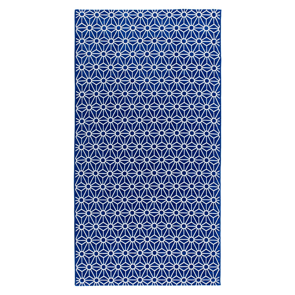 Milek Tattoo Star Rug in Blue